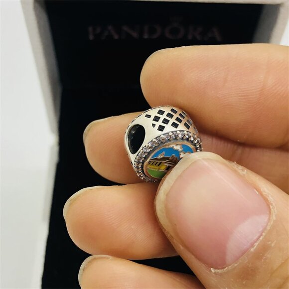 ✨🔥Pandora Lancaster County Exclusive Charm Travel Pendant S925 Sterling Silver - Picture 4 of 7